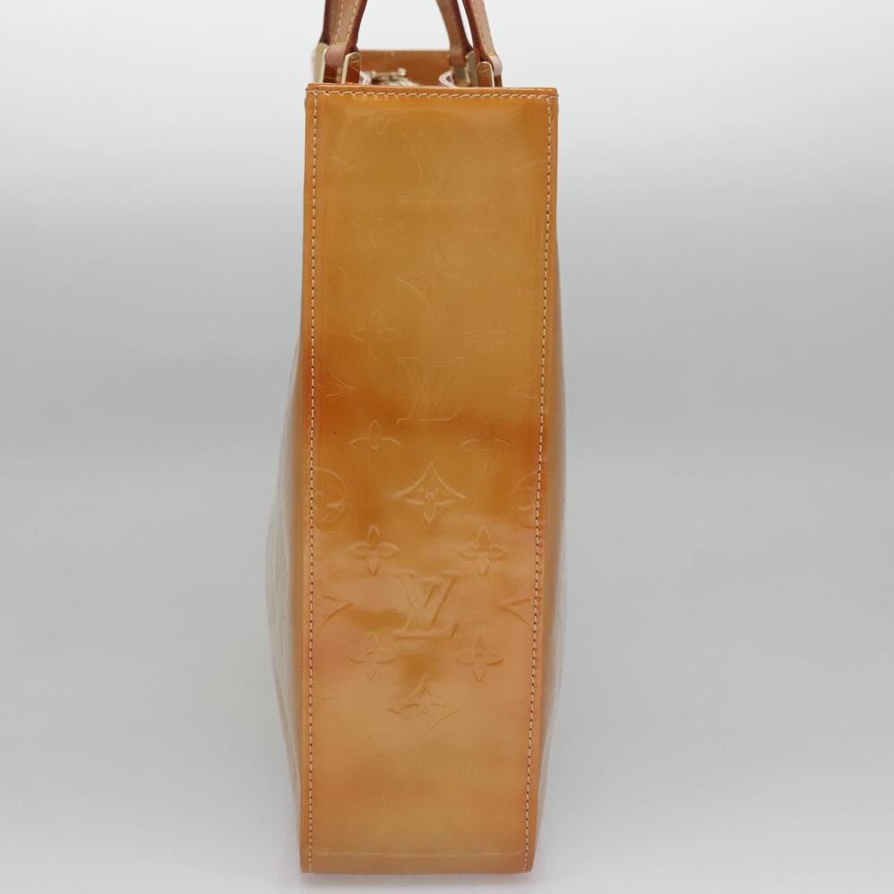 LOUIS VUITTON Monogram Vernis Columbus Tote Bag Beige M91023 - Picture 3 of 16